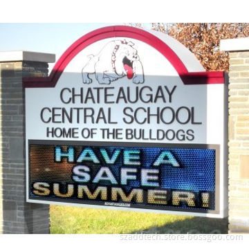 Outdoor LED school signNew